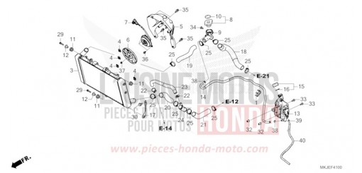 RADIATEUR CB1000RAM de 2021